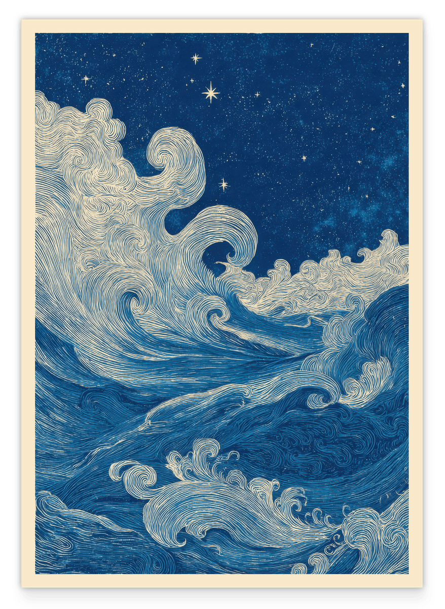 Midnight in Motion - Vagues vintage la nuit