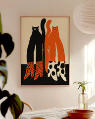 After Hover: Cat Duo: Gestiefelte Kater in Polka Dots