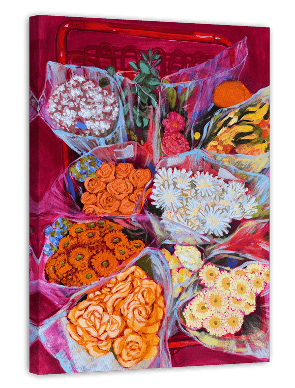 "Running Errands" - Blumenmarkt
