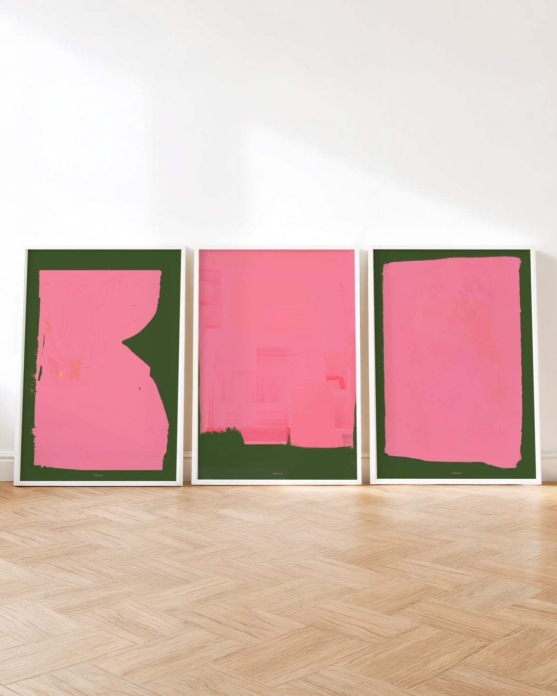 Set aus 3 Postern: Abstrakt 