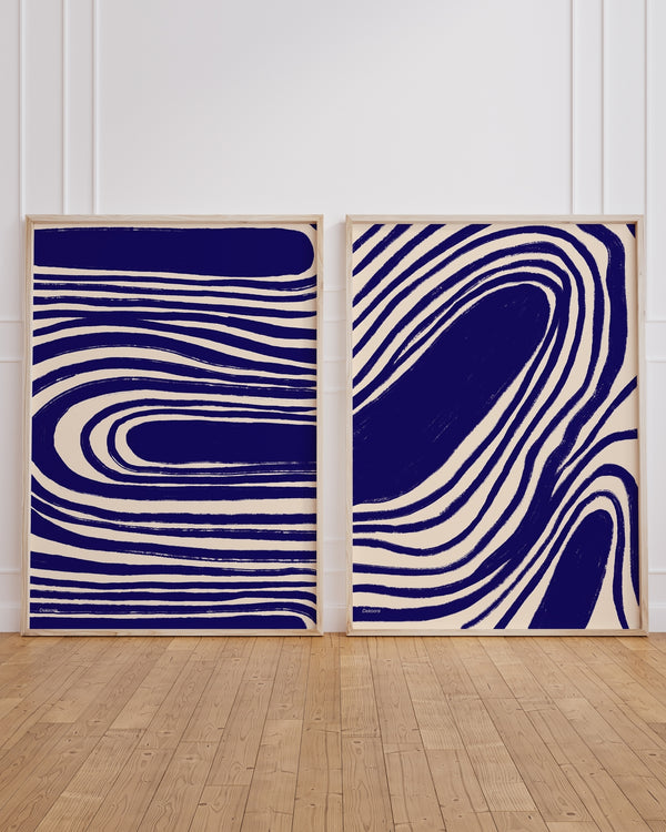 Set aus 2 Postern: "Navy Notions"