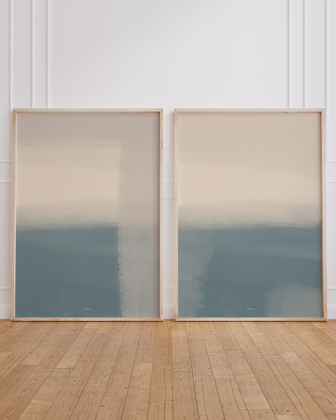 Set aus 2 Postern: Evening Blues