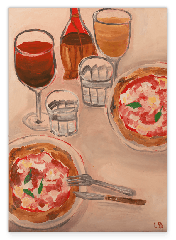 Pizza & Vino: Una Sera in Roma