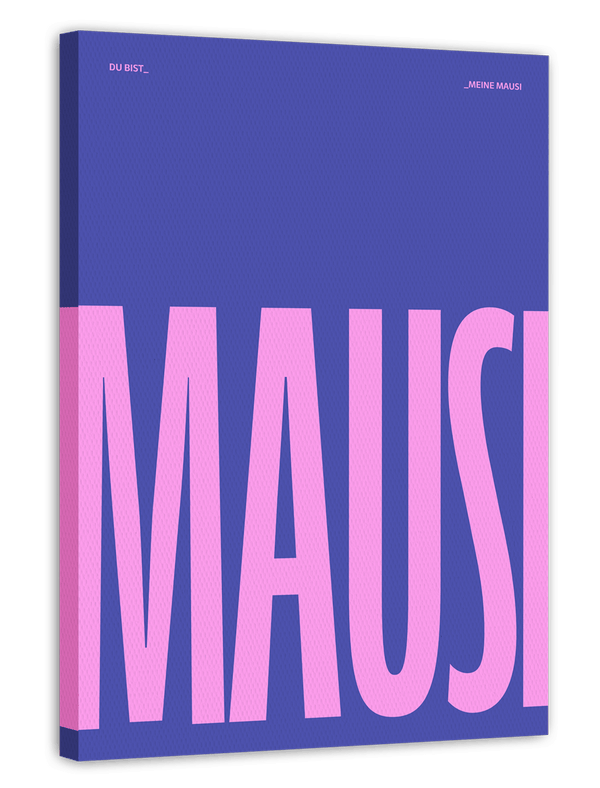 MAUSI - in Pink & Violett