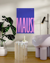 After Hover: MAUSI - in Pink & Violett