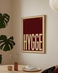 After Hover: HYGGE - Typografie in Braun & Beige