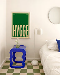 After Hover: HYGGE - Typografie in Grün & Beige