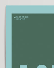 After Hover: ACHSO - Typographie menthe glaciale & vert sapin
