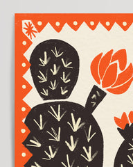 After Hover: Wilder Kaktus - Botanische Illustration