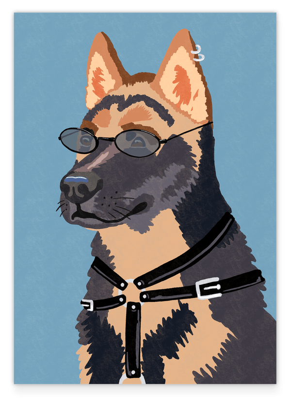 Dekoora Dogs: Raver Schäferhund