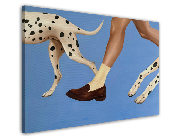 Nunca llego tarde – Dalmatiner-Pfoten & Loafers