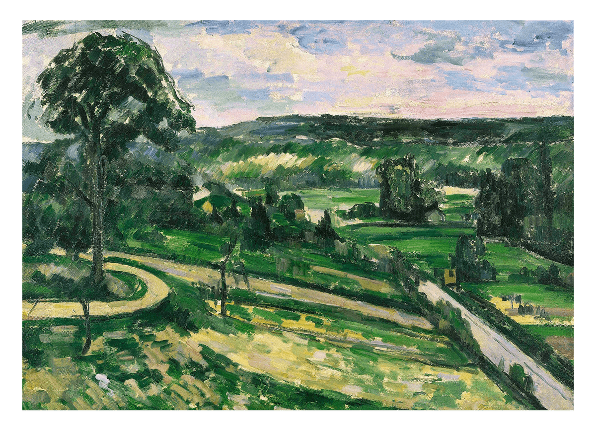 Paul Cézanne - The Tree on the Curve