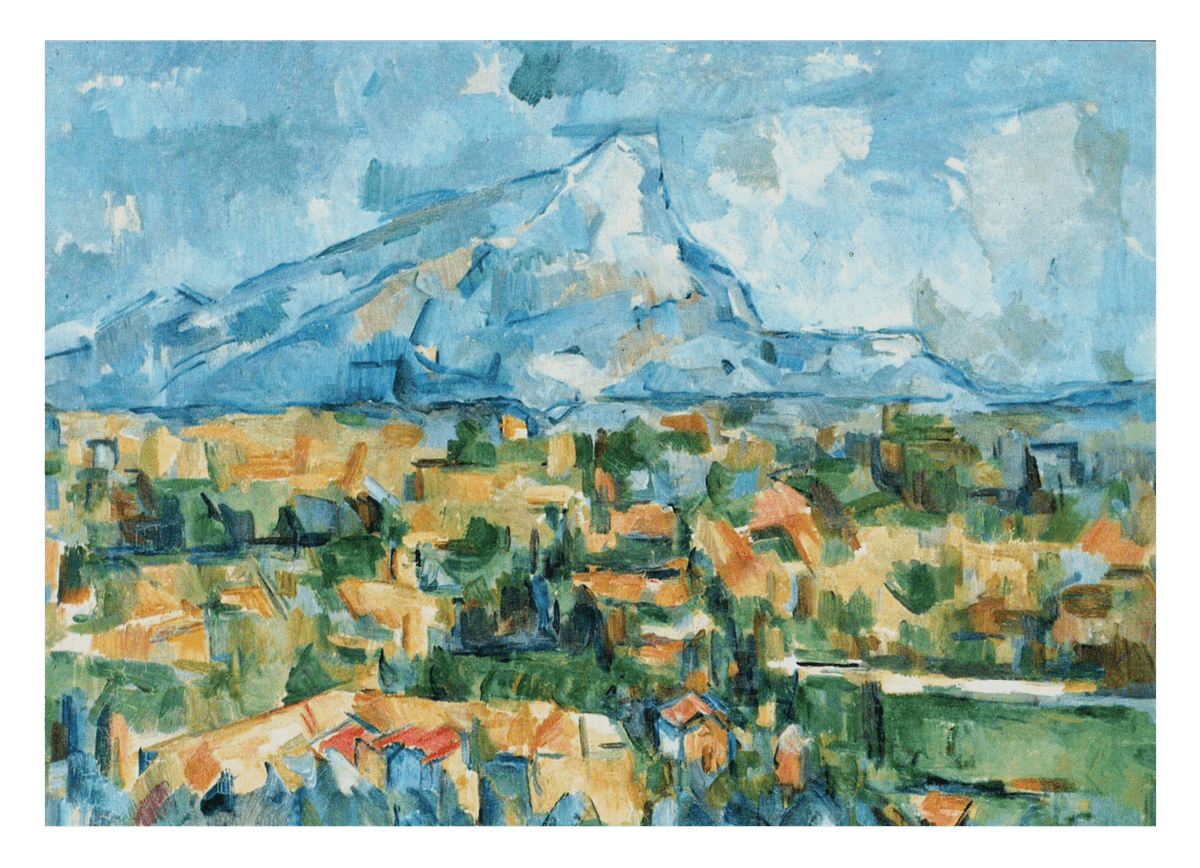 Paul Cézanne - Berg Sainte-Victoire