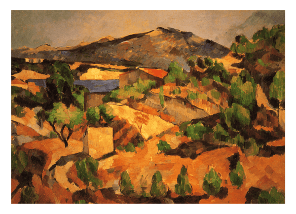 Paul Cézanne - Berge in der Provence
