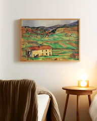 After Hover: Paul Cézanne - Landschaft mit Haus