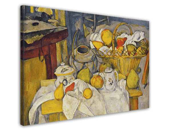 Paul Cézanne - Stillleben mit Korb