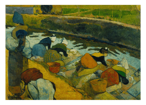 Paul Gauguin - Waschfrauen in Arles