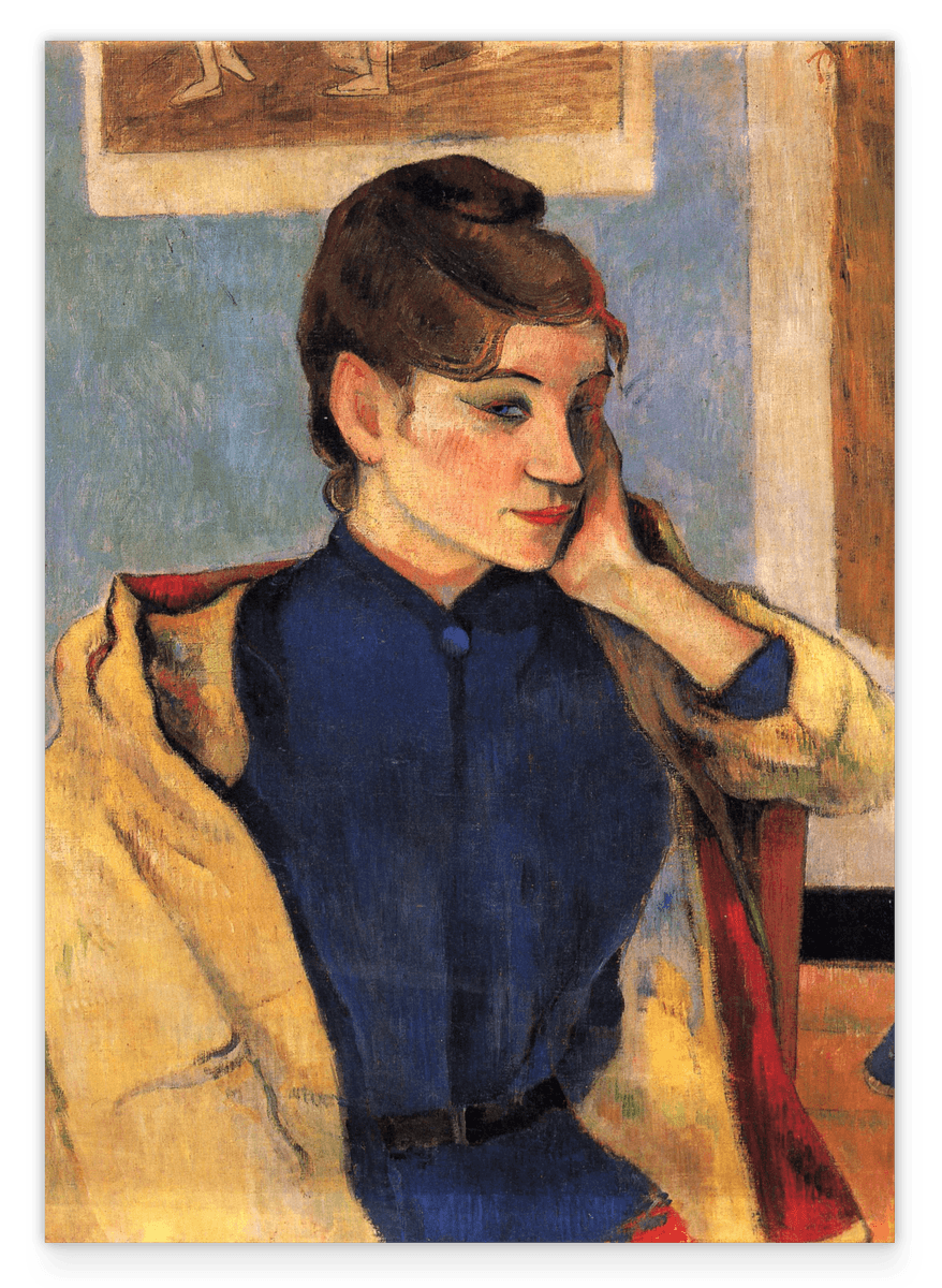 Paul Gauguin - Portrait von Madeleine Bernard