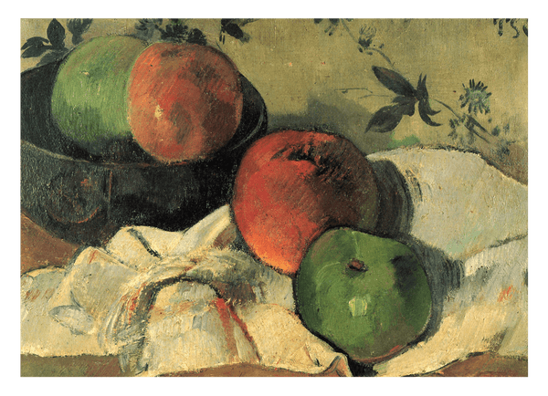 Paul Gauguin - Stillleben Äpfel und Schale