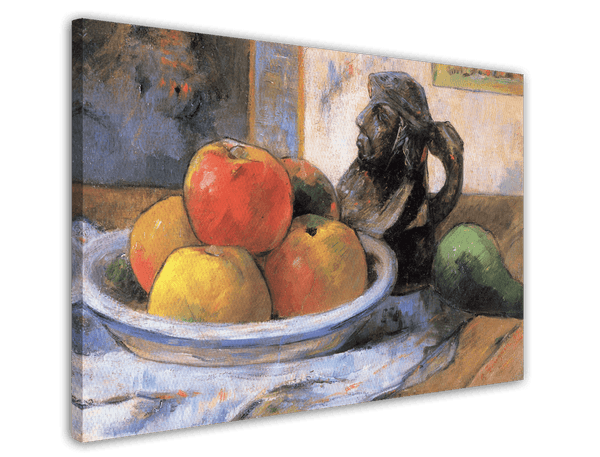 Paul Gauguin - Stillleben mit Äpfeln, Birne und Keramik