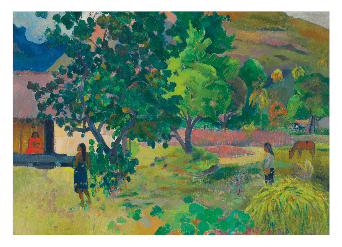 Paul Gauguin - The House (Te Fare)