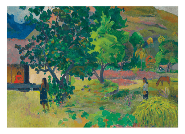 Paul Gauguin - Das haus (Te Fare)