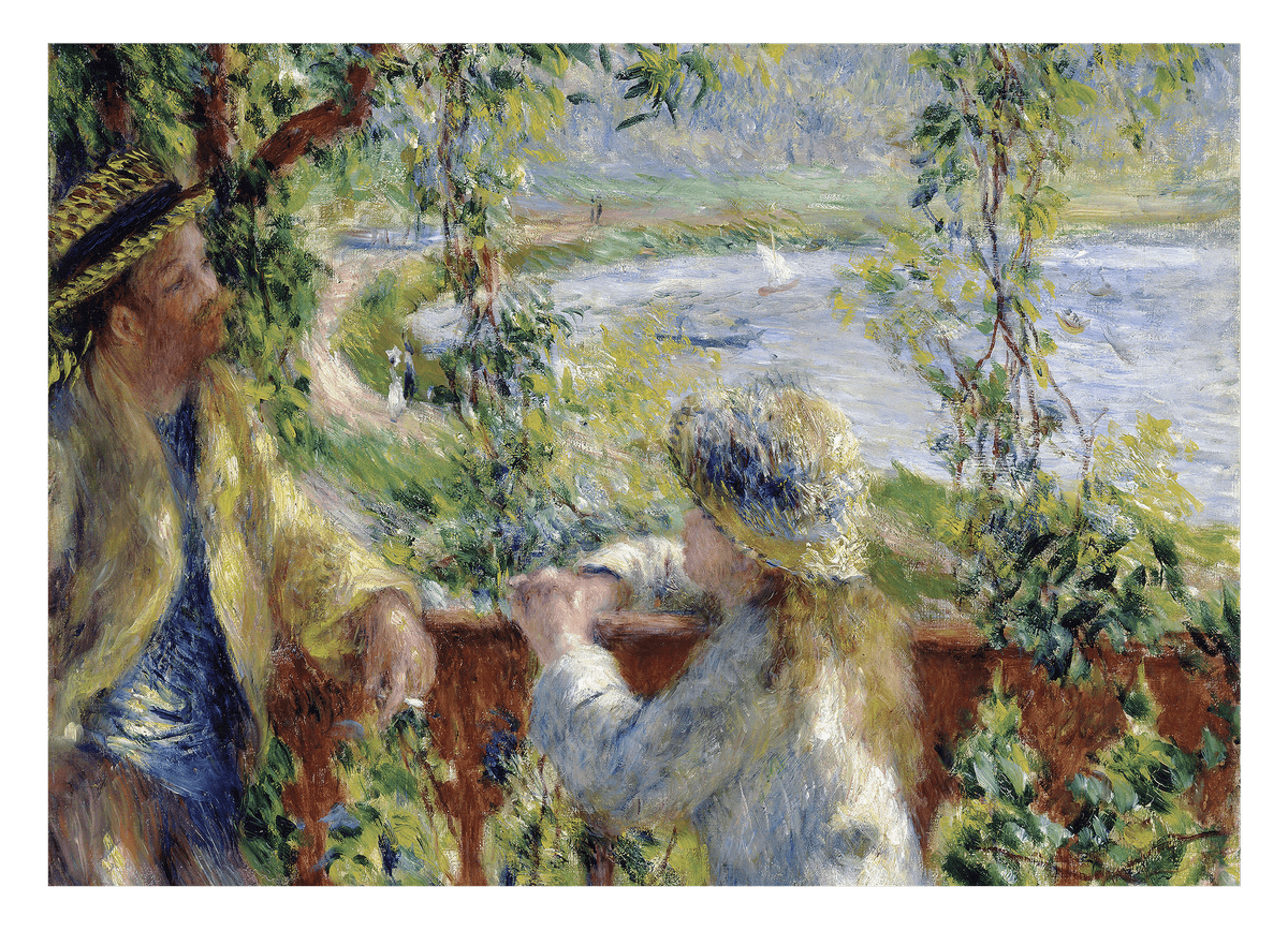 Pierre-Auguste Renoir - By the Water (near the lake)