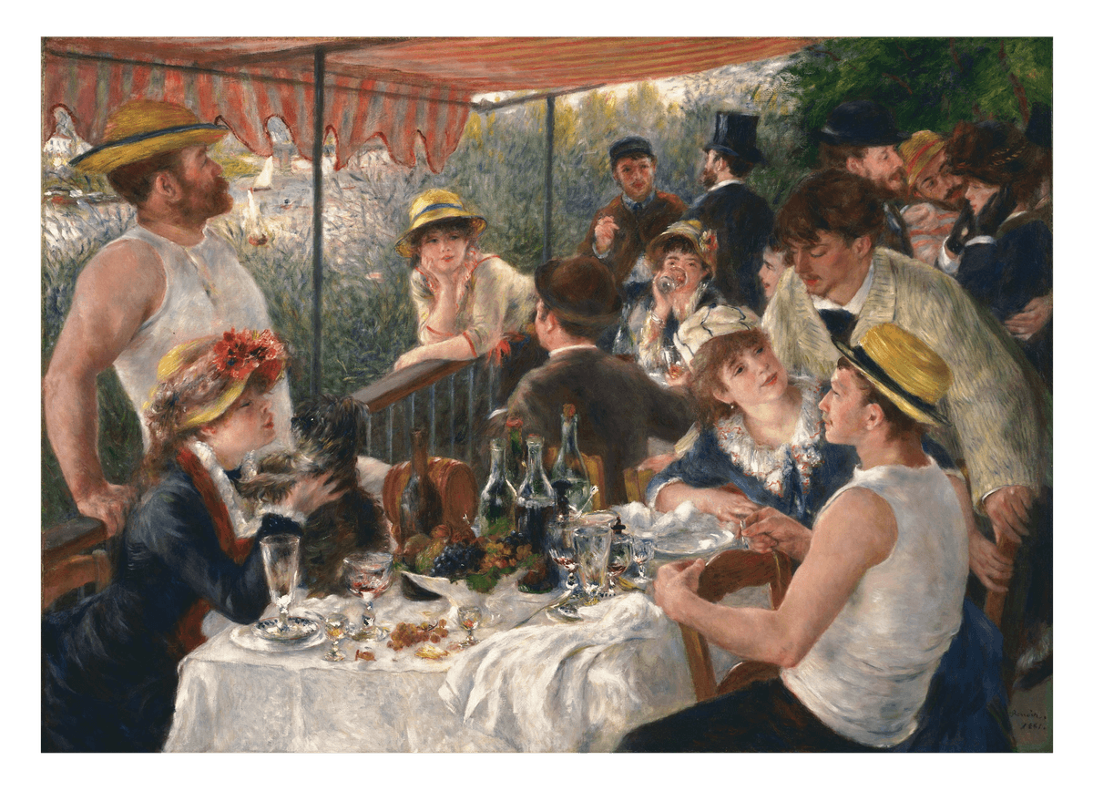 Pierre-Auguste Renoir - The Boating Party