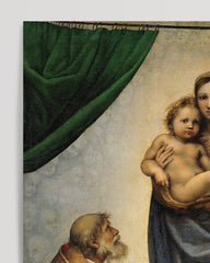 After Hover: Raphael - Sistine Madonna