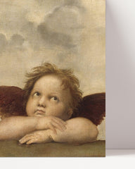 After Hover: Raphael - Sistine Madonna, Two Angels