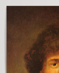 After Hover: Rembrandt van Rijn - self-portrait