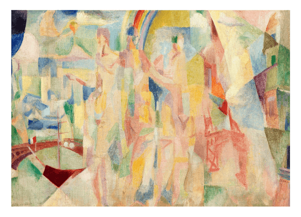 Robert Delaunay - LA VILLE DE PARIS, ESQUISSE