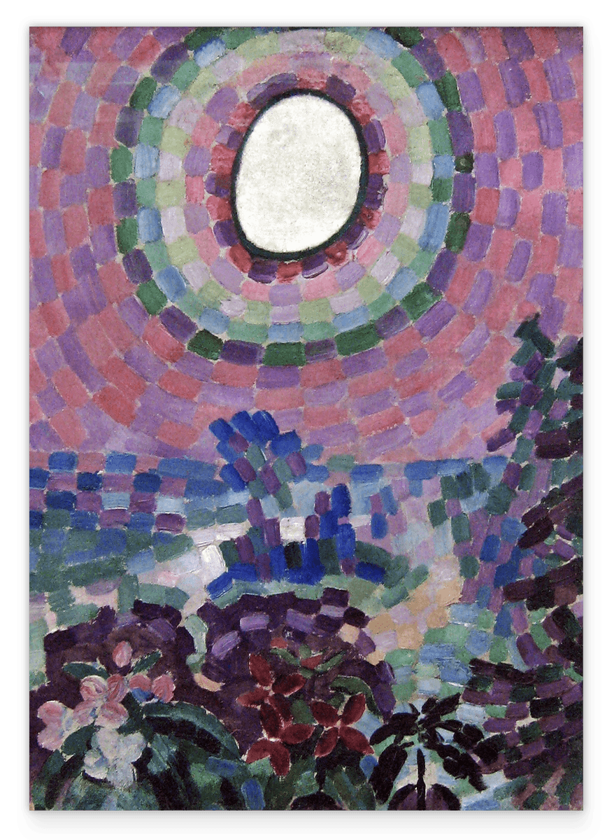 Robert Delaunay - Paysage au disque
