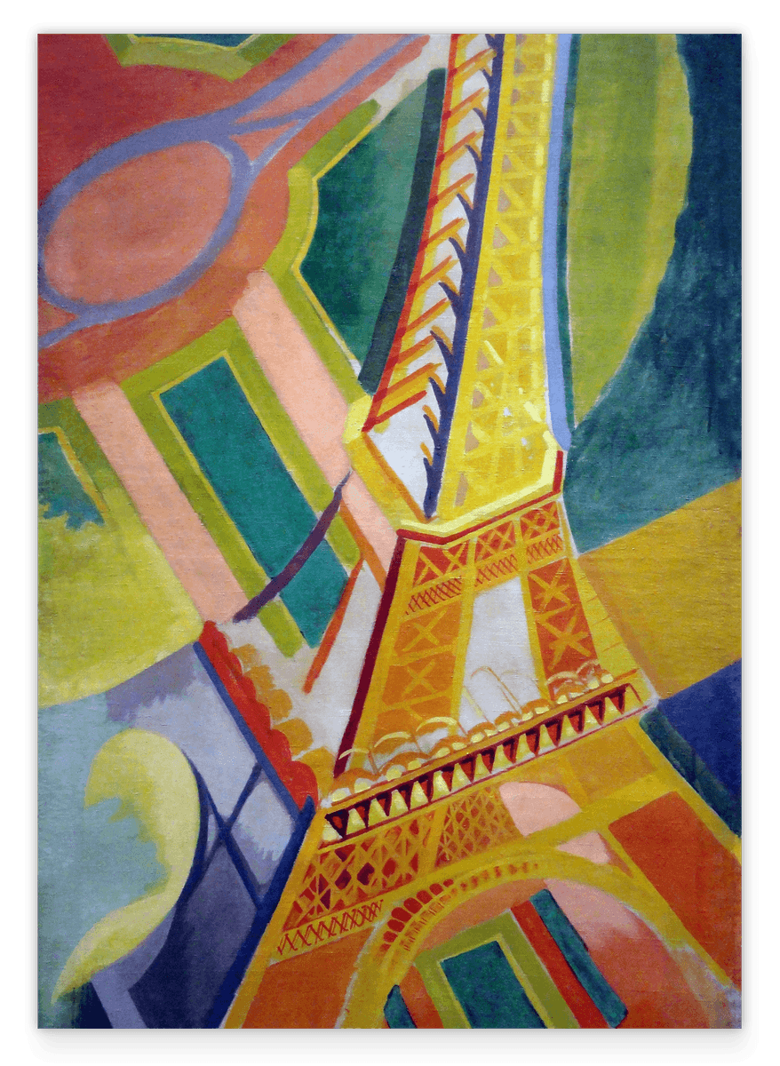 Robert Delaunay - Eiffel-Turm