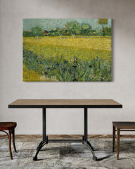 After Hover: Vincent van Gogh - Feld mit Blumen in der Nähe von Arles