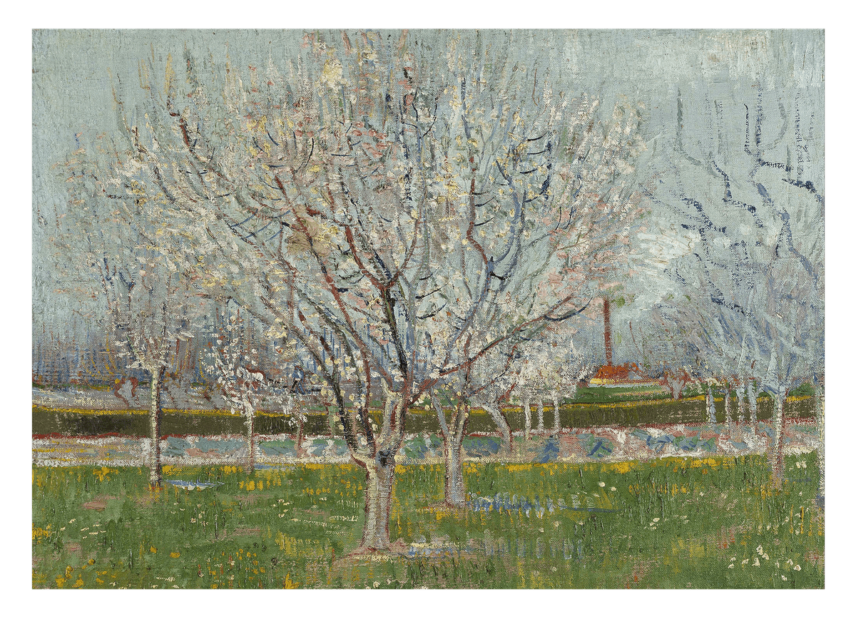 Vincent van Gogh - Flowering Orchard Plum Tree