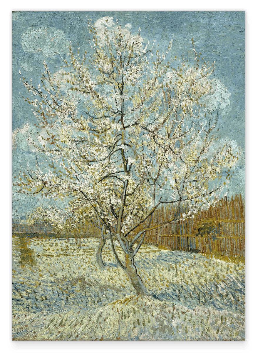 Vincent van Gogh - Der pinke Pfirsischbaum