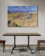 After Hover: Vincent van Gogh - Weizenfeld mit Mähern Auvers