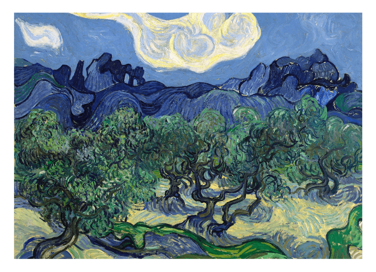 Vincent van Gogh - Die Oliven-Bäume