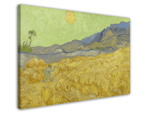 Vincent van Gogh - Weizenfeld mit Mäher
