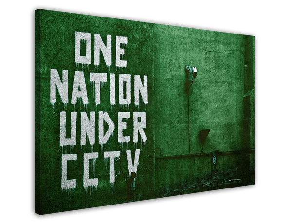 Banksy - One Nation Under CCTV Kritik an Überwachungsstaat