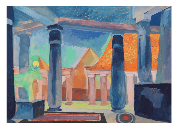 Robert Delaunay - Bühnenbild für Kleopatra