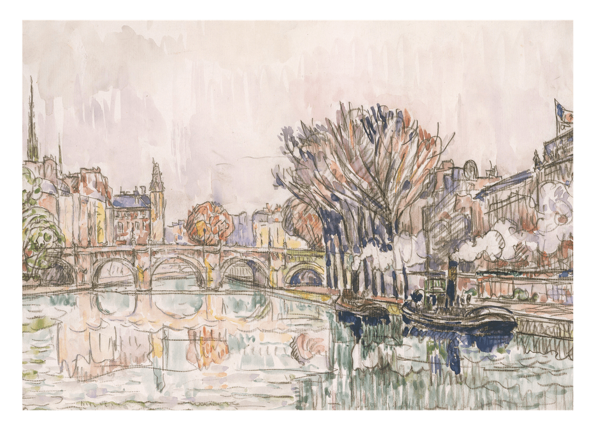 Paul Signac - The Pont Neuf, Paris