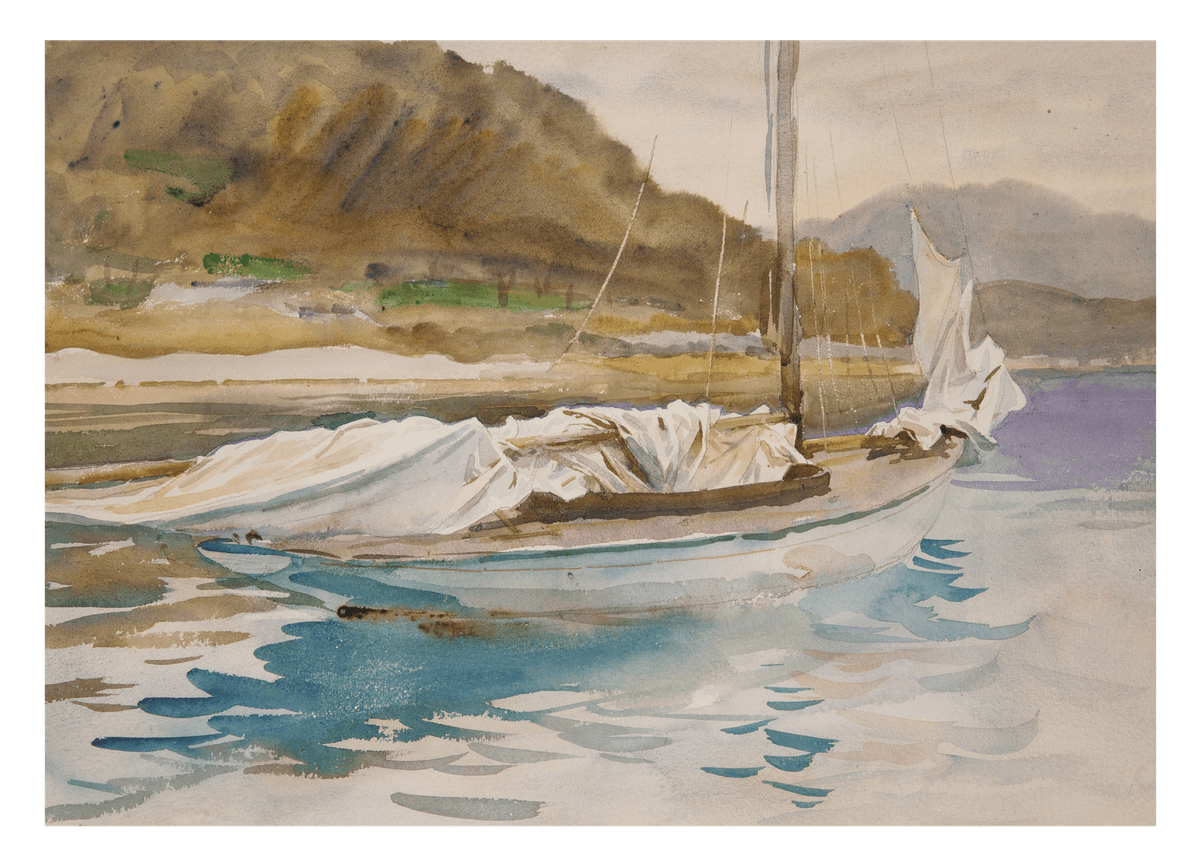 John Singer Sargent - Idle Sails