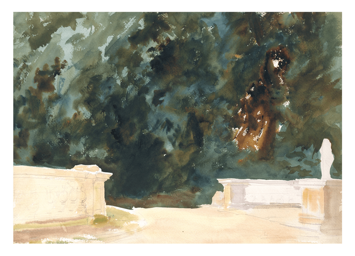 John Singer Sargent - Terrasse und Gärten