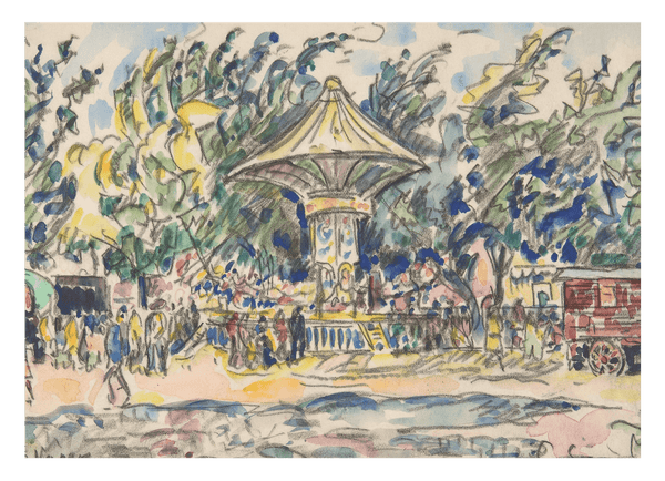 Paul Signac - Dorffest (La Vogue)