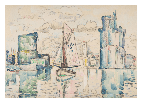 Paul Signac - Eingang zum Hafen von La Rochelle