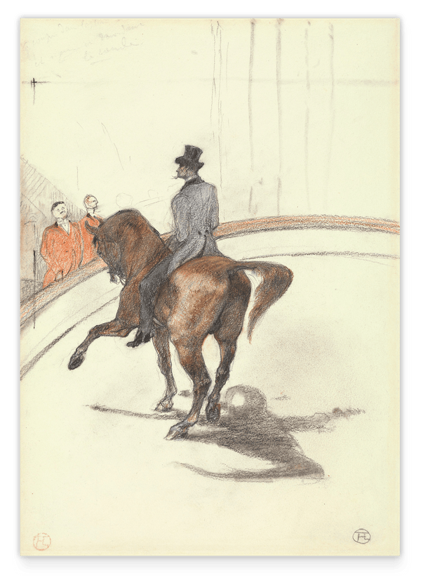 Henri de Toulouse-Lautrec - Im Zirkus: Der spanische Gang (Au Cirque: Le Pas espagnol)