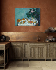 After Hover: Paul Cézanne - Stillleben mit Äpfeln und einem Topf Primeln