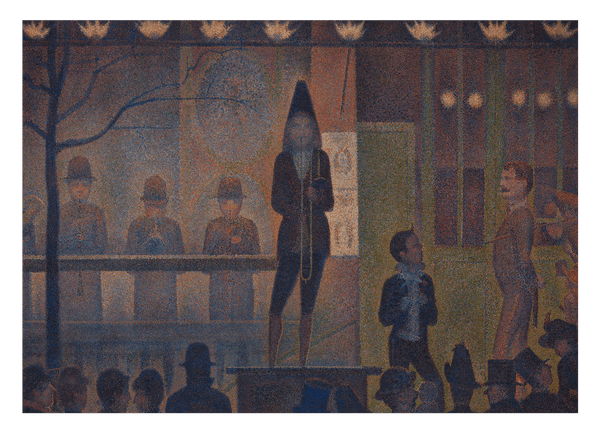 Georges Seurat - Zirkus-Sideshow (Parade de cirque)